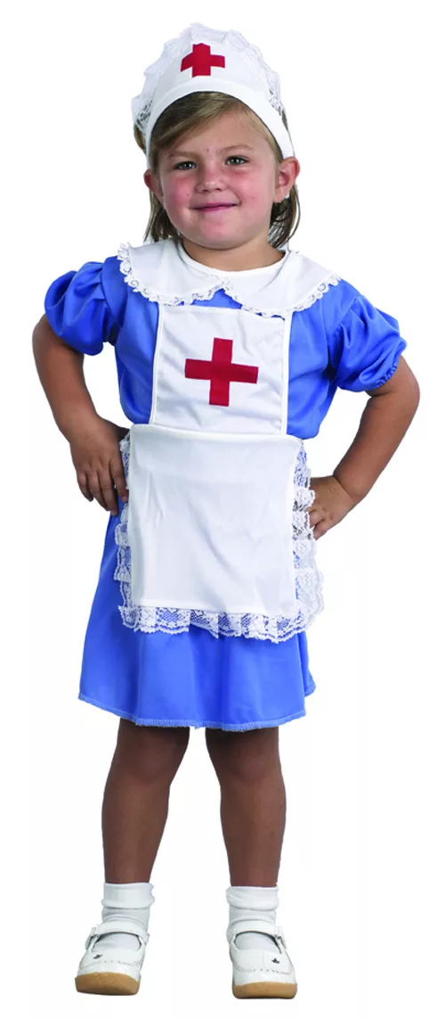 Photo du produit Déguisement infirmière bleu fille