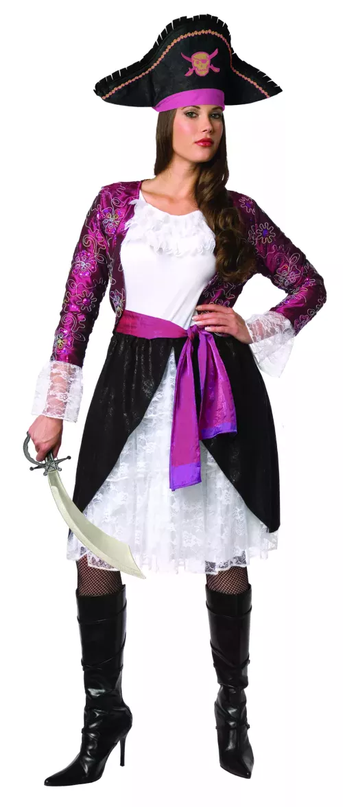 Photo du produit Déguisement pirate femme rose