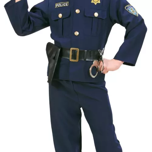 Photo du produit Déguisement policier bleu marine garçon