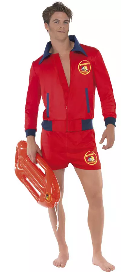 Photo du produit Déguisement rouge sauveteur Alerte à malibu adulte
