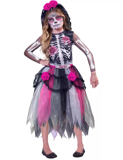 Photo du produit Déguisement Dia de los muertos fille