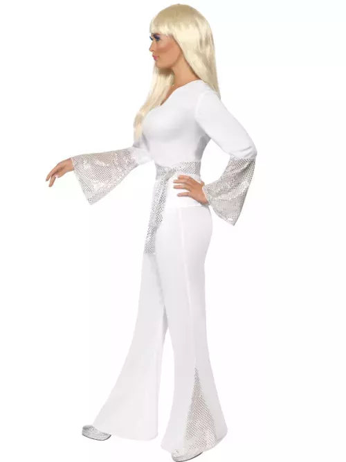 Photo du produit Déguisement disco blanc femme