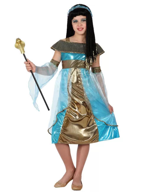 Photo du produit Déguisement égyptienne bleue fille