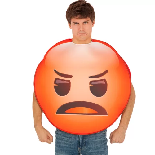 Photo du produit Déguisement Emoji colère adulte