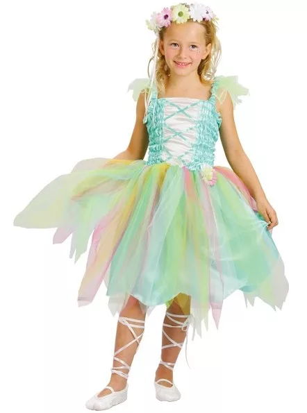 Photo du produit Déguisement fée vert d'eau fille