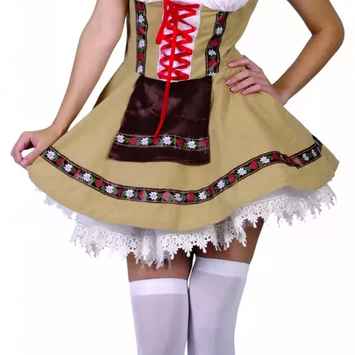 Photo du produit Déguisement bavaroise beige femme