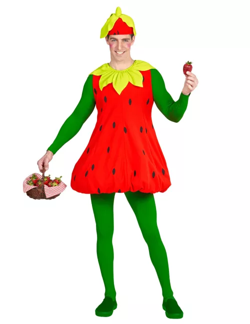 Photo du produit Déguisement fraise adulte