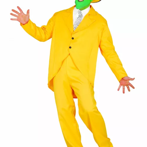 Photo du produit Déguisement gangster jaune adulte