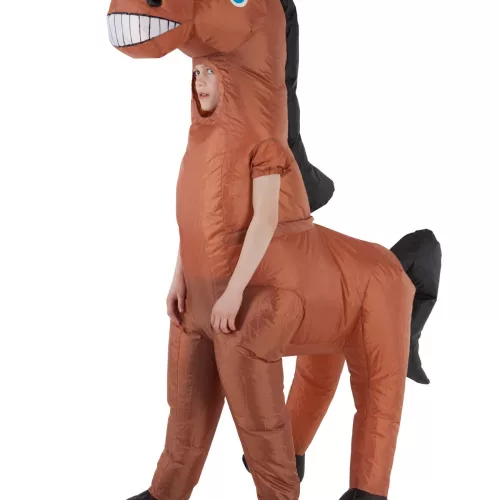 Photo du produit Déguisement gonflable Cheval géant enfant Morphsuits