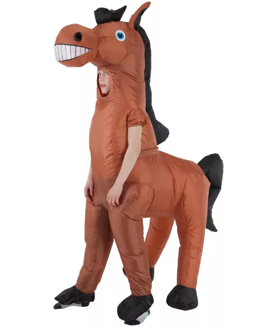 Photo du produit Déguisement gonflable Cheval géant enfant Morphsuits