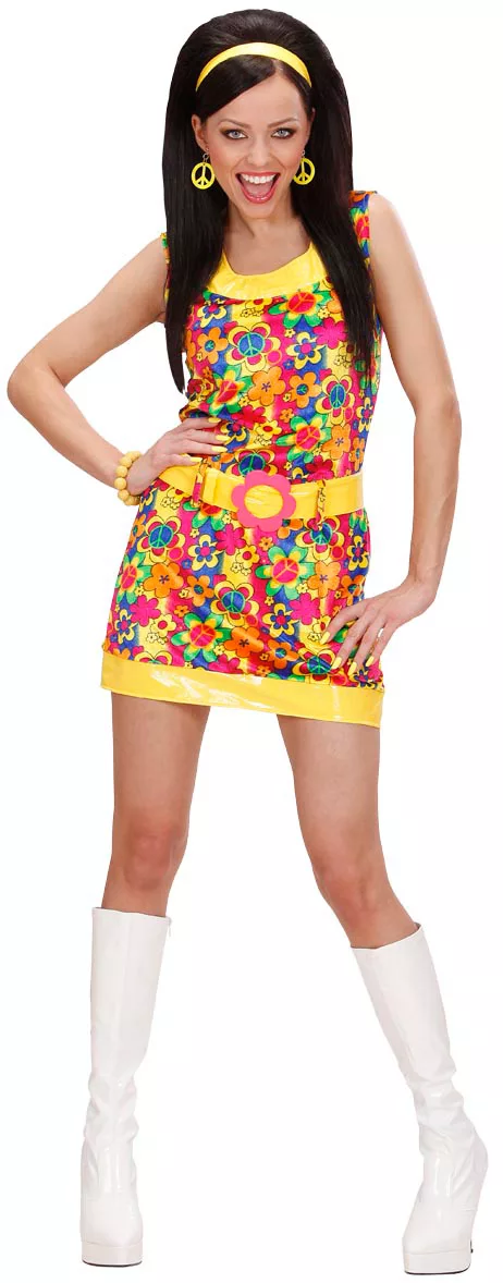 Photo du produit Déguisement hippie peace femme