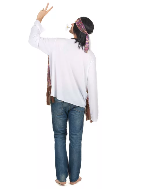 Photo du produit Déguisement hippie à franges homme