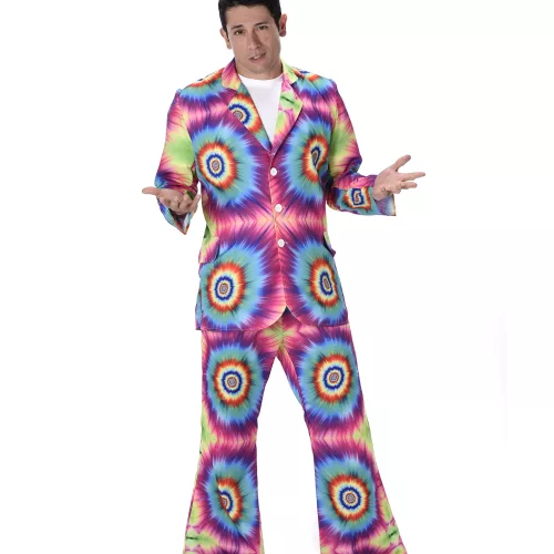Photo du produit Déguisement hippie psychédélique homme