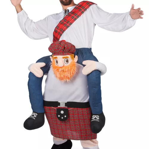 Photo du produit Déguisement homme à dos d'écossais adulte