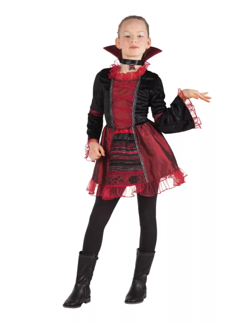 Photo du produit Déguisement impératrice vampire fille Halloween