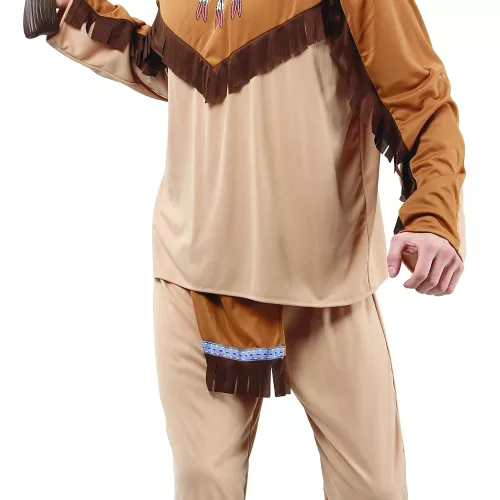 Photo du produit Déguisement indien beige et marron homme