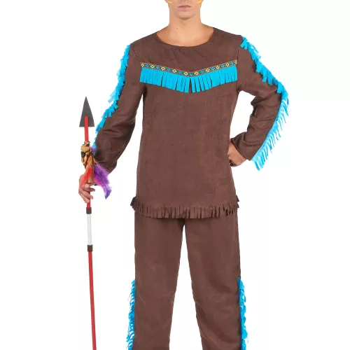 Photo du produit Déguisement indien marron homme