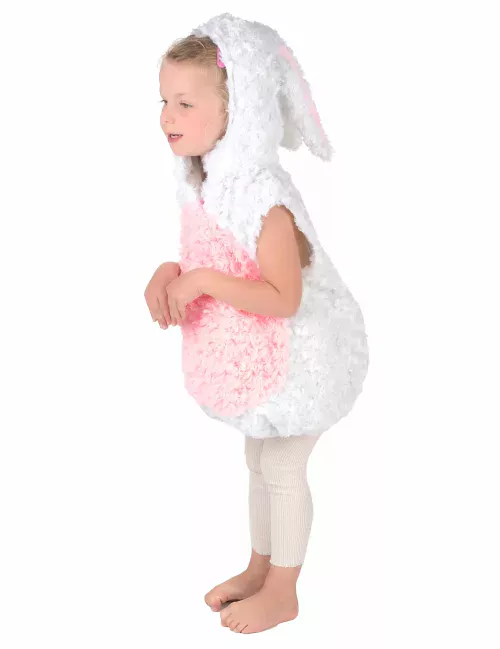 Photo du produit Déguisement lapin blanc et rose sans manches enfant