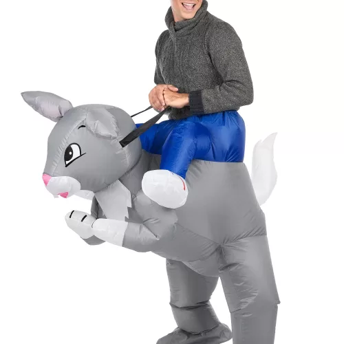 Photo du produit Déguisement lapin gonflable adulte