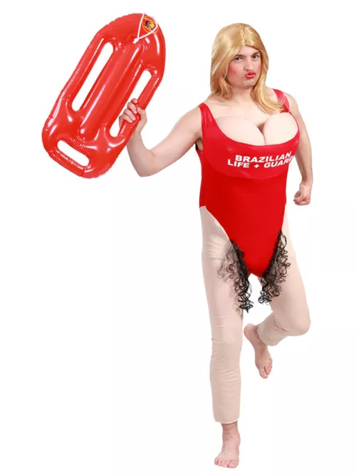 Photo du produit Déguisement life guard humoristique homme