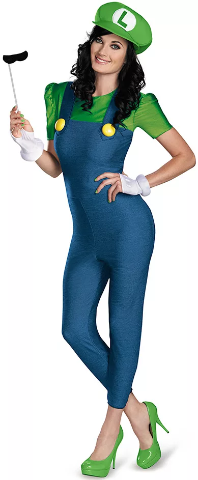 Photo du produit Déguisement Luigi Deluxe Femme
