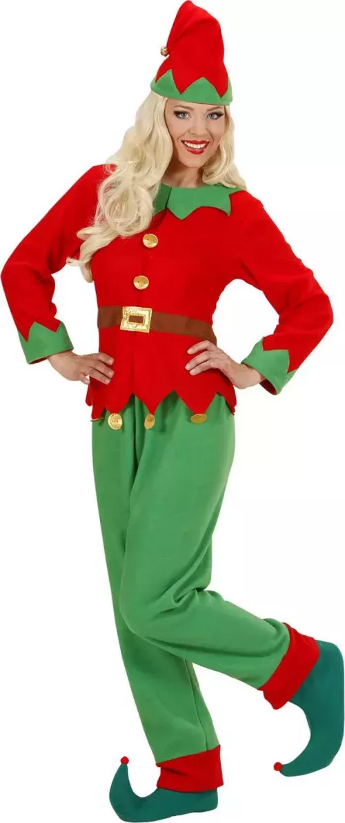 Photo du produit Déguisement lutin du Père Noël femme