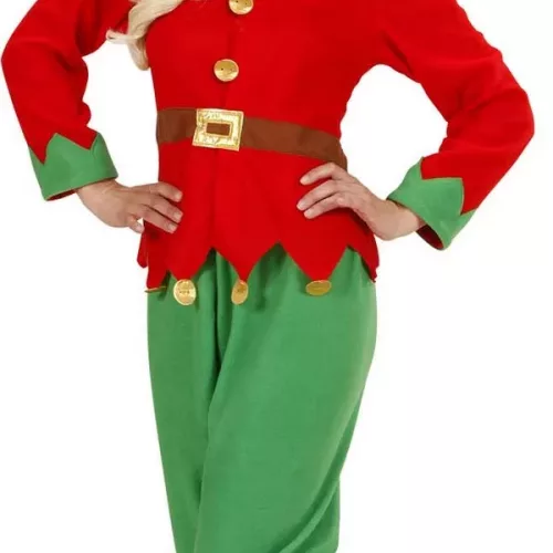 Photo du produit Déguisement lutin du Père Noël femme