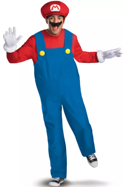 Photo du produit Déguisement Mario Deluxe Adulte