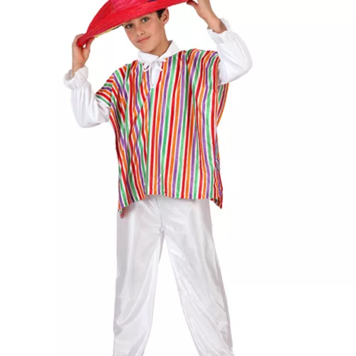Photo du produit Déguisement mexicain poncho garçon