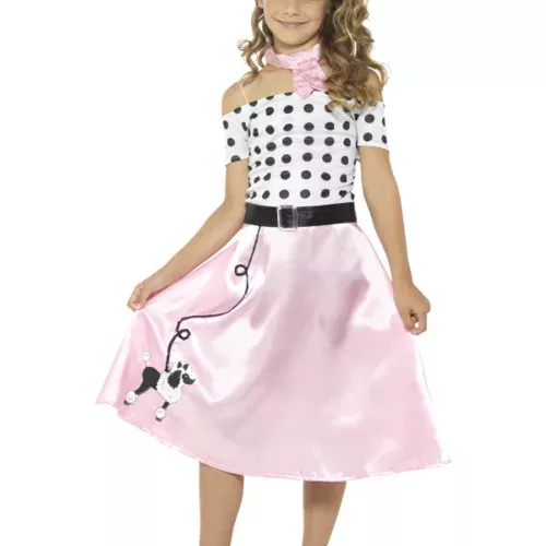 Photo du produit Déguisement miss girly années 50 fille