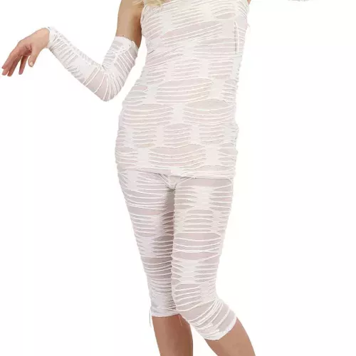 Photo du produit Déguisement momie femme blanc Halloween