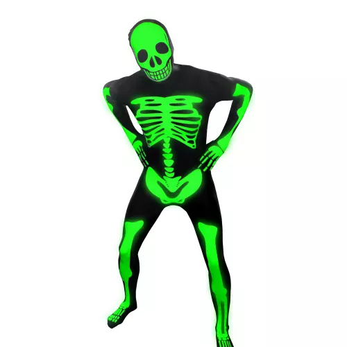 Photo du produit Déguisement squelette phosphorescent enfant Morphsuits Halloween