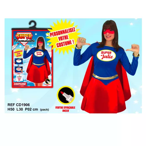 Photo du produit Déguisement personnalisable Femme