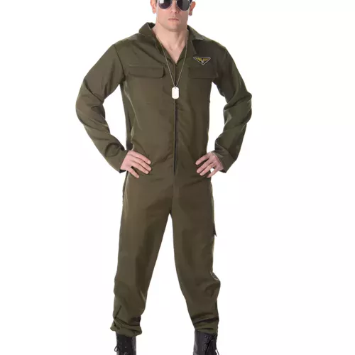 Photo du produit Déguisement pilote de chasse complet homme