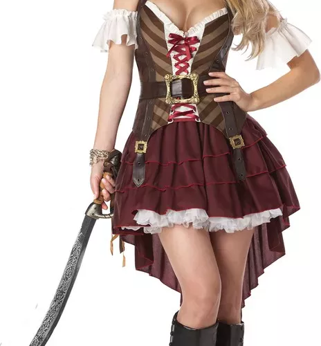 Photo du produit Déguisement Pirate Aventurière Femme