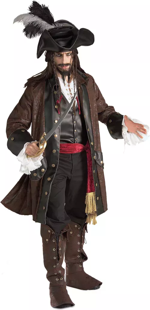 Photo du produit Déguisement pirate des caraïbes luxe homme