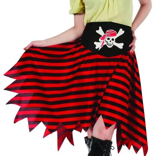 Photo du produit Déguisement pirate avec tête de mort femme