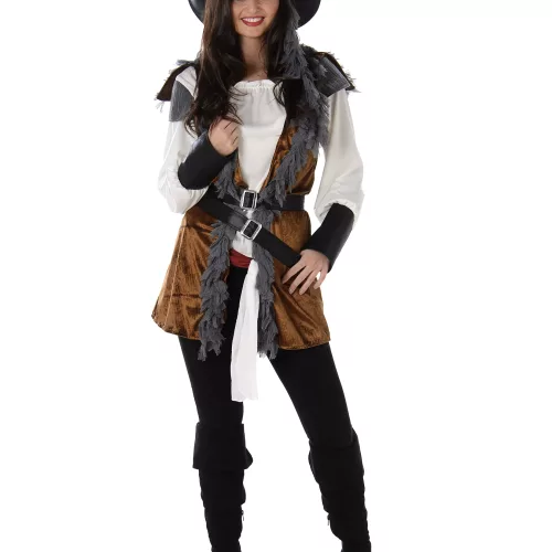 Photo du produit Déguisement Pirate avec gilet femme