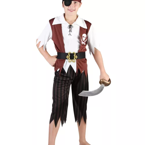 Photo du produit Déguisement pirate noir et blanc garçon