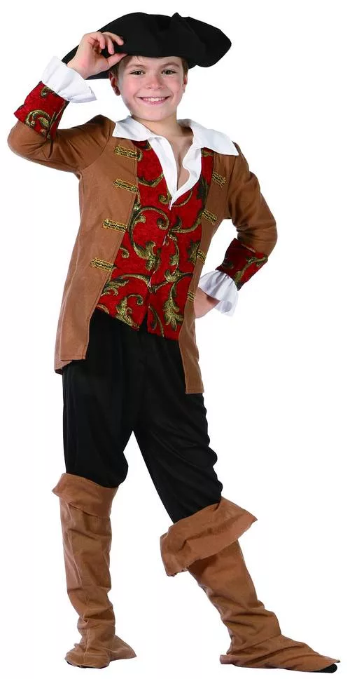 Photo du produit Déguisement pirate garçon marron et noir