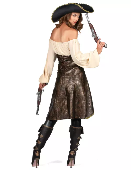 Photo du produit Déguisement pirate marron femme