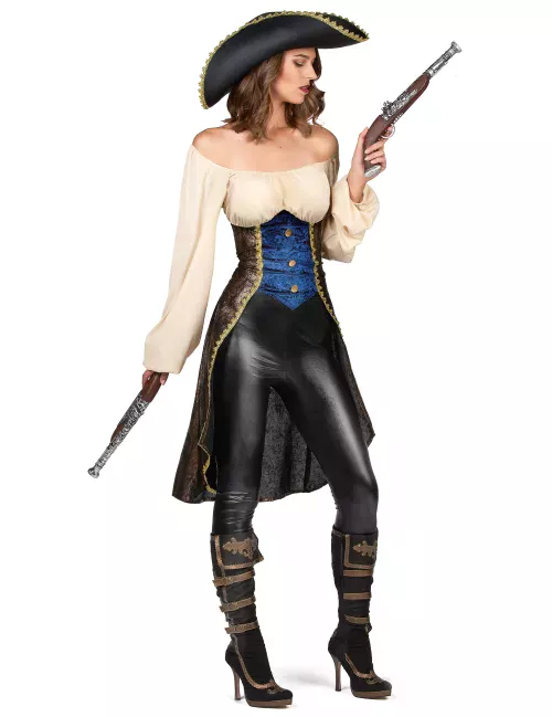 Photo du produit Déguisement pirate marron femme