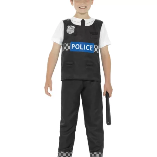 Photo du produit Déguisement policier noir et blanc garçon