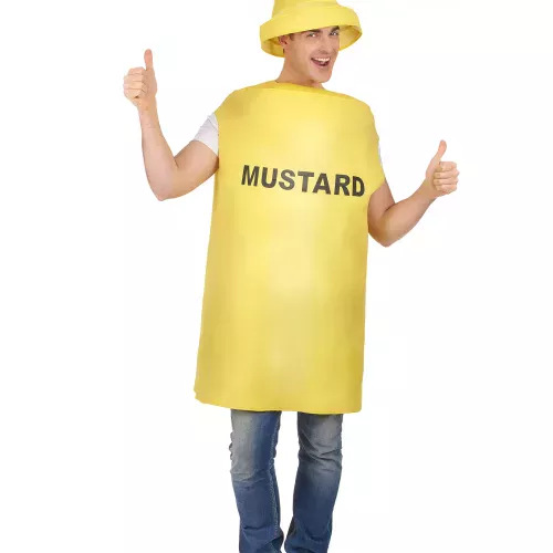 Photo du produit Déguisement pot de moutarde adulte