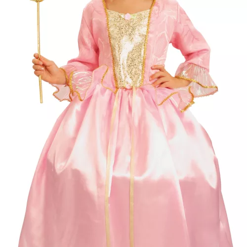 Photo du produit Déguisement Princesse rose luxe fille