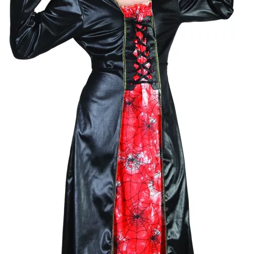 Photo du produit Déguisement reine araignée effet cuir fille