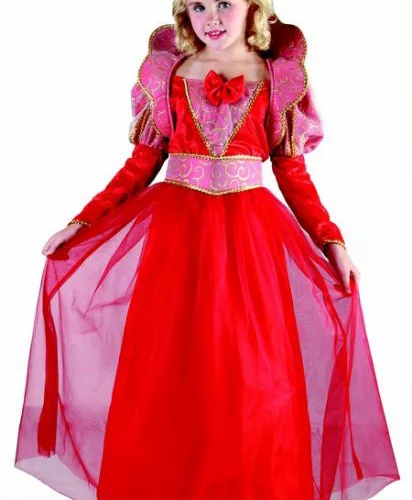 Photo du produit Déguisement reine médiévale aux manches bouffantes fille