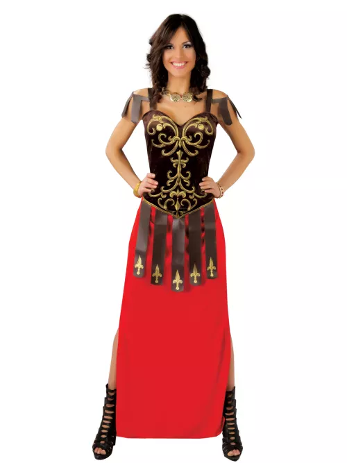Photo du produit Déguisement robe longue guerrière femme