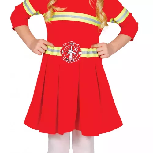 Photo du produit Déguisement robe pompier fille