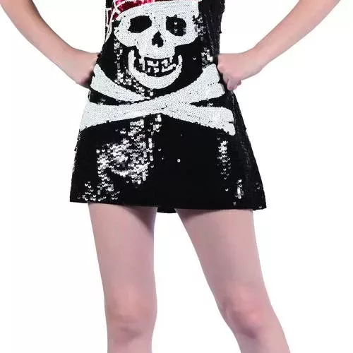 Photo du produit Déguisement Robe sequins tête de mort